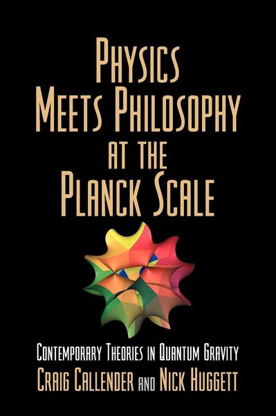 Produktbild: Physics Meets Philosophy at the Planck Scale