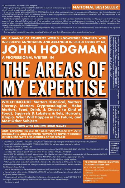 Produktbild: The Areas of My Expertise