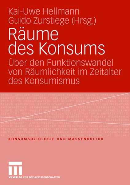 Produktbild: R&auml;ume des Konsums
