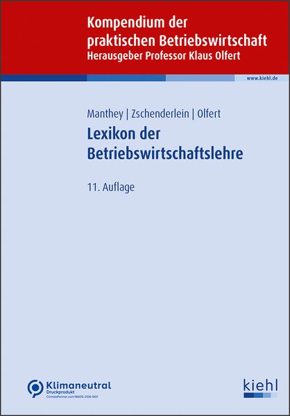 Produktbild: Lexikon der Betriebswirtschaftslehre