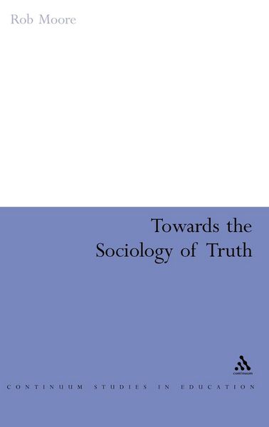 Produktbild: Towards the Sociology of Truth
