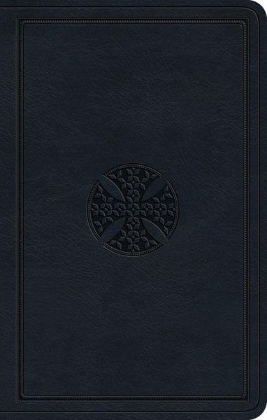 Produktbild: ESV Premium Gift Bible (Trutone, Navy, Mosaic Cross Design)