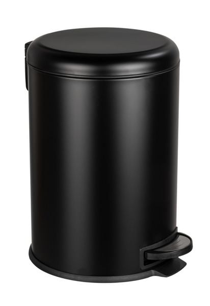 Produktbild: Treteimer Mod. Leman Easy Close Schwarz 20 L, mit herausnehmbarem Einsatz
