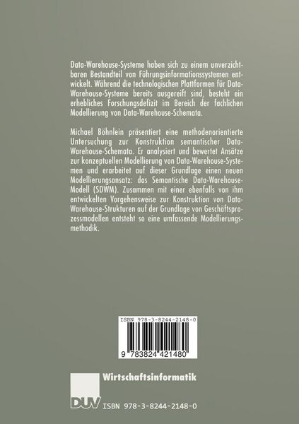Produktbild: Konstruktion semantischer Data-Warehouse-Schemata