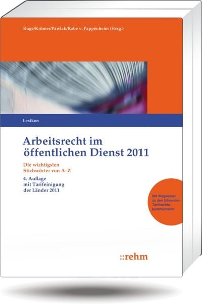 Produktbild: TV&ouml;D-Kommentar incl. Lexikon Arbeitsrecht im &ouml;.D. / Arbeitsrecht im &ouml;ffentlichen Dienst 2011