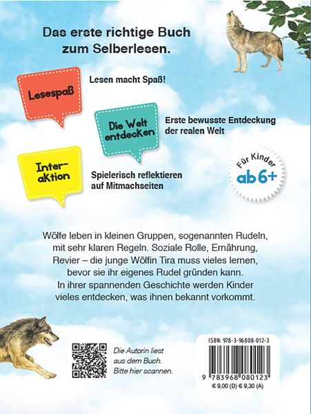 Produktbild: Tira, die junge Wölfin