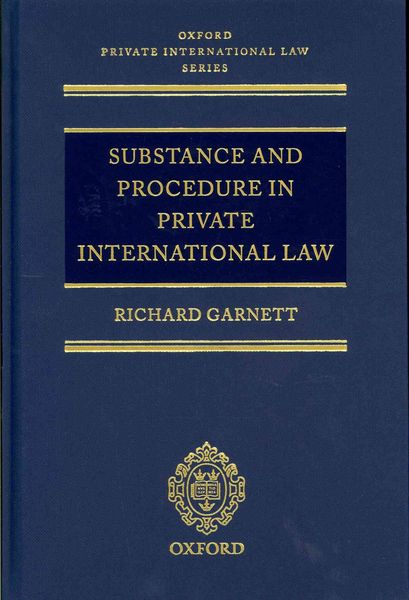 Produktbild: Substance and Procedure in Private International Law