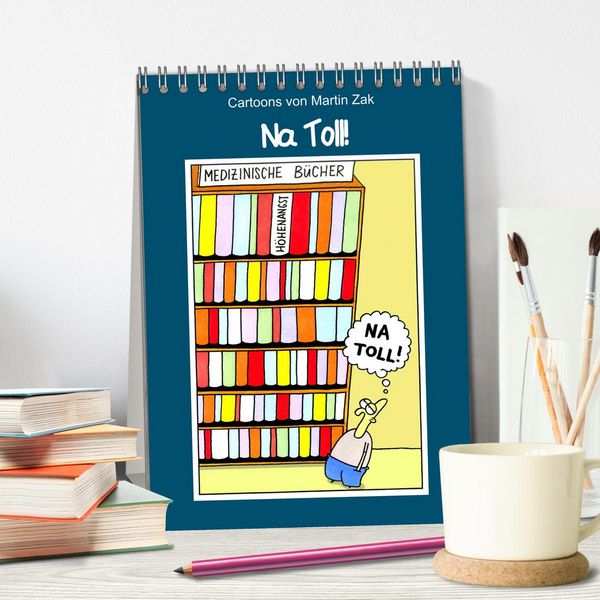 Produktbild: Na Toll! Comics von Martin Zak (Tischkalender 2026 DIN A5 hoch), CALVENDO Monatskalender