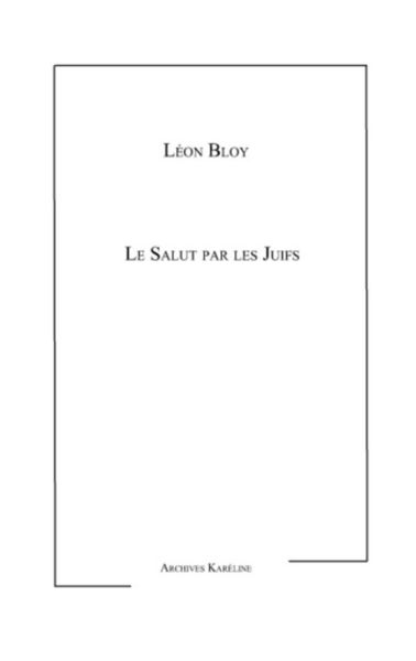 Produktbild: Le Salut par les Juifs