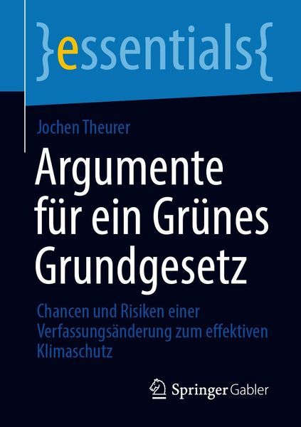 Produktbild: Argumente f&uuml;r ein Gr&uuml;nes Grundgesetz