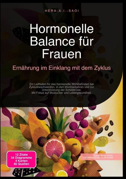 Produktbild: Hormonelle Balance f&uuml;r Frauen: Ern&auml;hrung im Einklang mit dem Zyklus