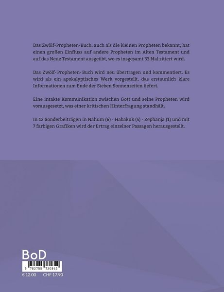 Produktbild: Das Zw&ouml;lf-Propheten-Buch 7-9