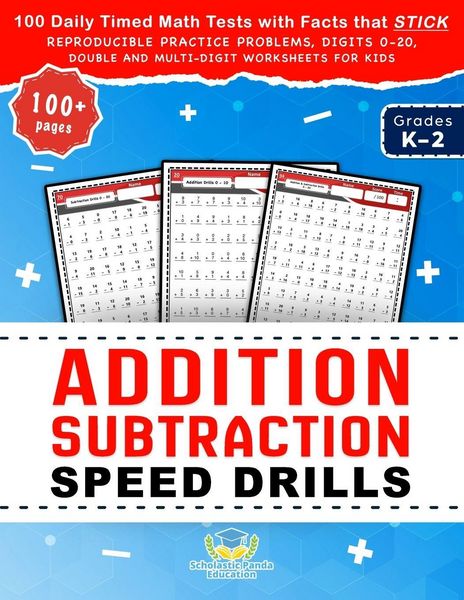 Produktbild: Addition Subtraction Speed Drills