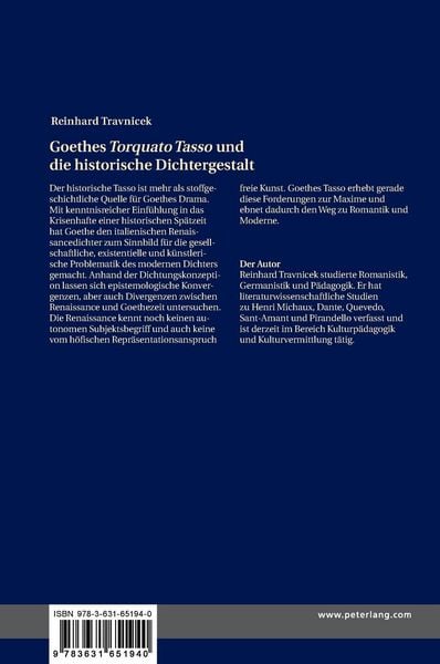 Produktbild: Goethes &laquo;Torquato Tasso&raquo; und die historische Dichtergestalt