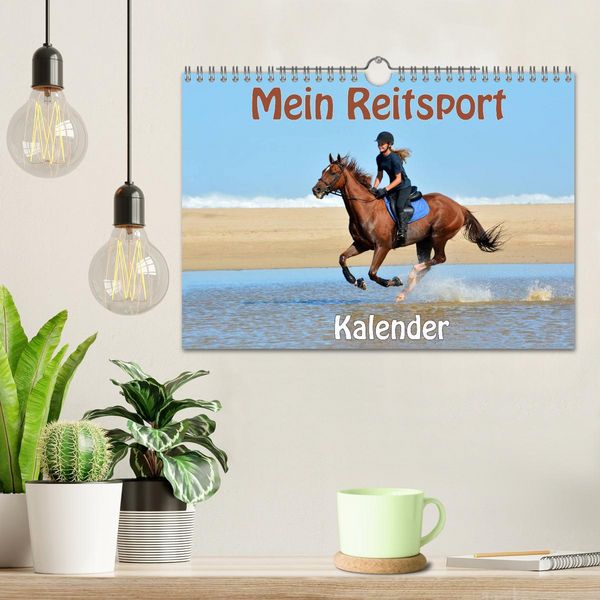 Produktbild: Mein Reitsport Kalender (Wandkalender 2026 DIN A4 quer), CALVENDO Monatskalender