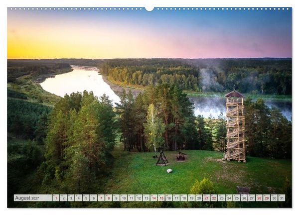 Produktbild: Traumhaftes Baltikum (Wandkalender 2027 DIN A2 quer), CALVENDO Monatskalender