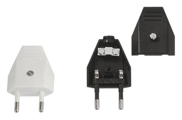 Bachmann 900.002 Eurostecker Kunststoff 250V Schwarz