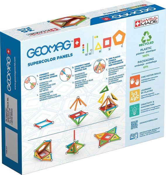 Produktbild: Geomag Supercolor Panels Recycled 35 pcs
