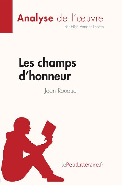 Produktbild: Les champs d'honneur de Jean Rouaud (Fiche de lecture)