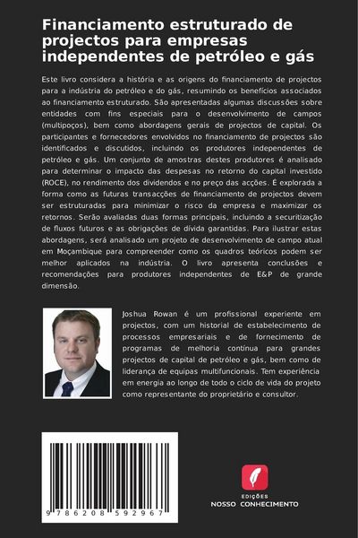 Produktbild: Financiamento estruturado de projectos para empresas independentes de petr&oacute;leo e g&aacute;s