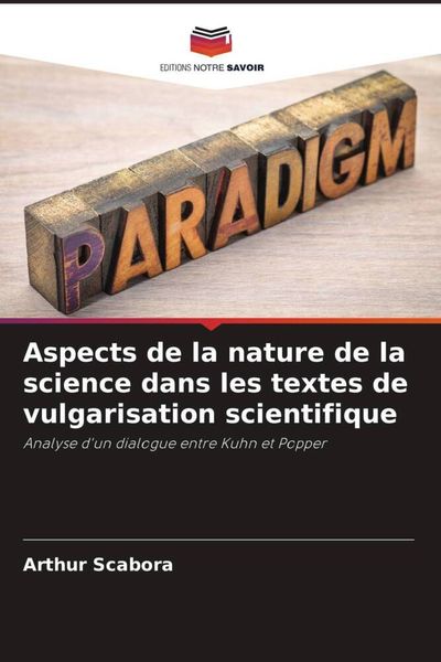 Produktbild: Aspects de la nature de la science dans les textes de vulgarisation scientifique