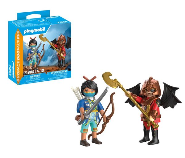 Produktbild: PLAYMOBIL 71884 DuoPack Novelmore vs. Burnham Duell