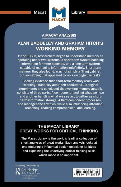 Produktbild: An Analysis of Alan D. Baddeley and Graham Hitch's Working Memory