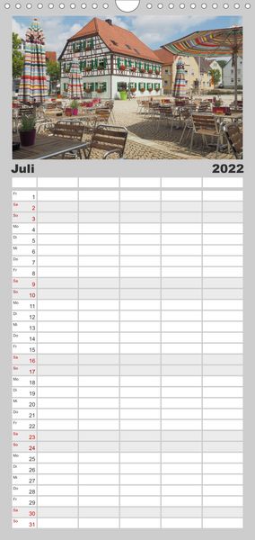 Produktbild: Familienplaner Gerstetten (Wandkalender 2022 , 21 cm x 45 cm, hoch)