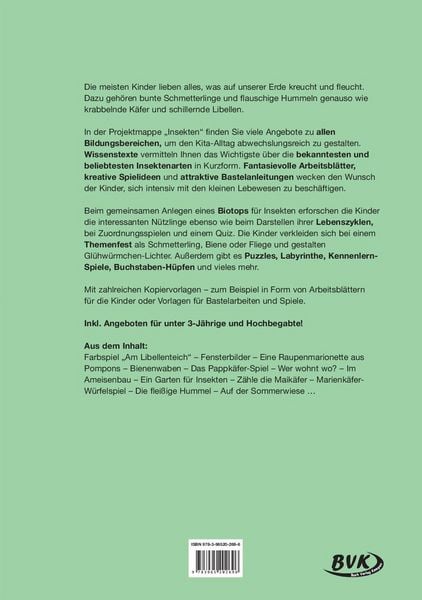 Produktbild: Kita aktiv Projektmappe Insekten