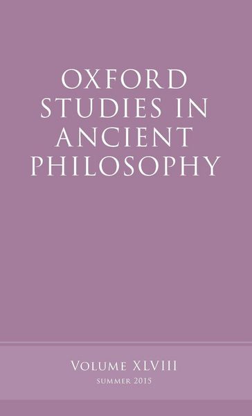 Produktbild: Oxford Studies in Ancient Philosophy, Volume 48 (UK)