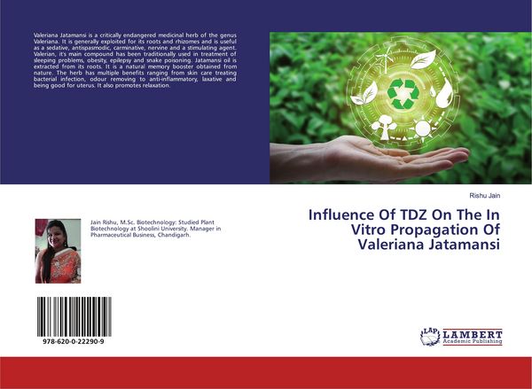 Produktbild: Influence Of TDZ On The In Vitro Propagation Of Valeriana Jatamansi