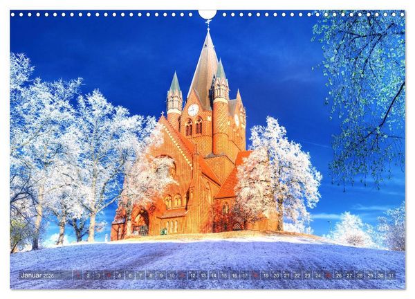 Produktbild: Halle an der Saale - Stadtansichten (Wandkalender 2026 DIN A3 quer), CALVENDO Monatskalender