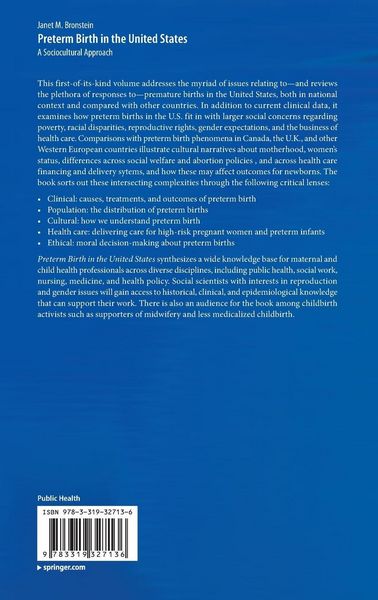 Produktbild: Preterm Birth in the United States