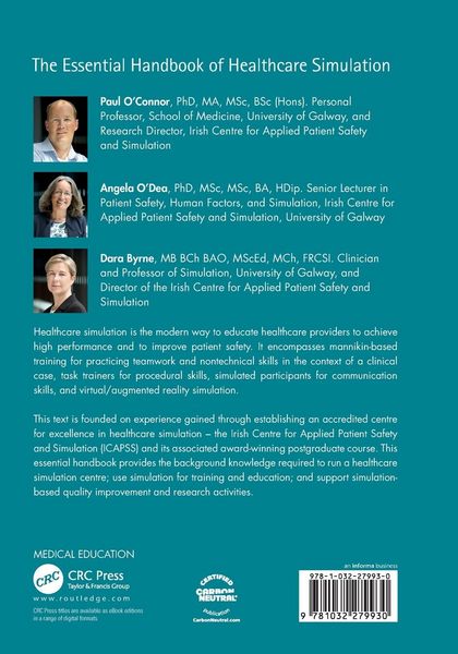 Produktbild: The Essential Handbook of Healthcare Simulation