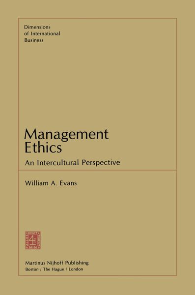 Produktbild: Management Ethics