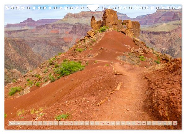 Produktbild: Grand Canyon - Perspektiven einer au&szlig;ergew&ouml;hnlichen Schlucht (Wandkalender 2026 DIN A4 quer), CALVENDO Monatskalender