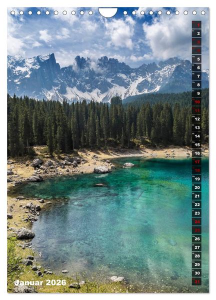 Produktbild: S&Uuml;DTIROL Idylle und historische Bauten (Wandkalender 2026 DIN A4 hoch), CALVENDO Monatskalender