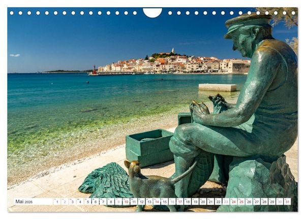 Produktbild: Kroatien - Dalmatien (Wandkalender 2026 DIN A4 quer), CALVENDO Monatskalender