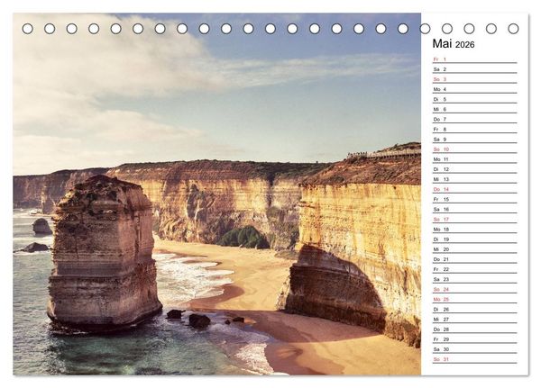 Produktbild: Das sch&ouml;ne Australien (Tischkalender 2026 DIN A5 quer), CALVENDO Monatskalender