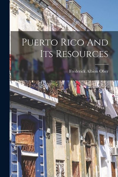 Produktbild: Puerto Rico And Its Resources