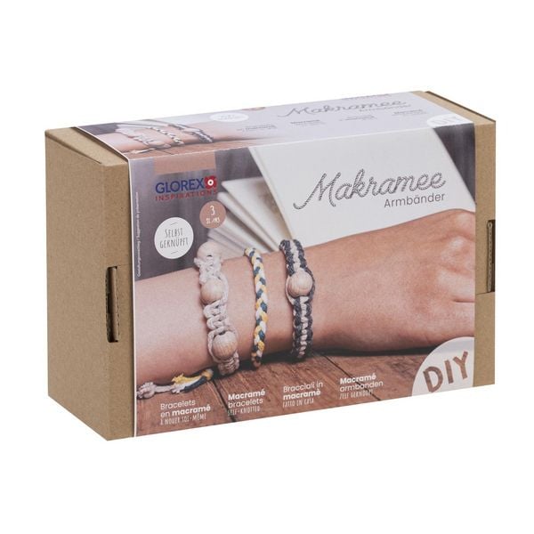 Produktbild: Bastelset Makramee Armb&auml;nder