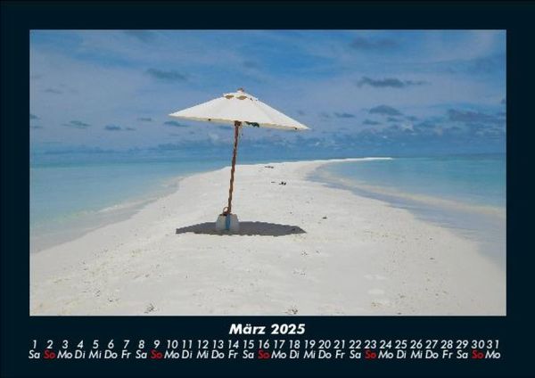 Produktbild: Str&auml;nde der Welt 2025 Fotokalender DIN A5