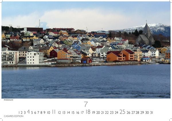 Produktbild: Hurtigruten Kalender 2027 &ndash; Wandkalender | Fotokalender Nordeuropa 24x35cm - Atemberaubende Natur- und Meereswelten, Abenteuer & Naturerlebnis &ndash; Perfektes Geschenk