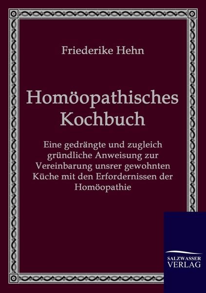 Produktbild: Hom&ouml;opathisches Kochbuch