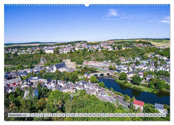 Produktbild: Ausblicke - Mittelhessen von Oben (Wandkalender 2027 DIN A2 quer), CALVENDO Monatskalender