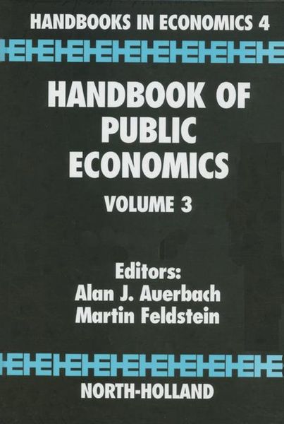 Produktbild: Handbook of Public Economics