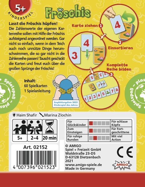 Produktbild: Amigo Spiele - Fröschis