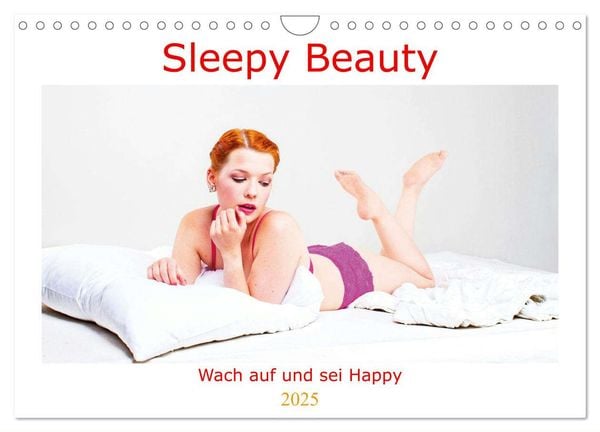 Sleepy Beauty (Wandkalender 2025 DIN A4 quer), CALVENDO Monatskalender