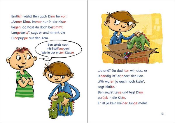 Produktbild: Lesel&ouml;wen 2. Klasse - Drei Freunde retten die Schule
