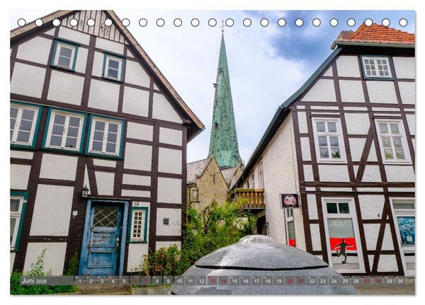 Produktbild: Ein Blick auf Delbr&uuml;ck (Tischkalender 2026 DIN A5 quer), CALVENDO Monatskalender